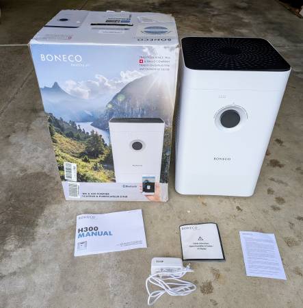 Boneco H300 - Hybrid Humidifier & Air Purifier, 3-in-1 Air Washer 1