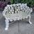 Vintage Victorian Style Cast Iron Grapevine Settee 1 thumbnail