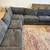 New 127x164x66 corduroy sectional couch / free delivery 1 thumbnail