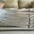 Hoya Japan Crystal Dishes Square Notched Corners Embossed 5.75" Set of Five (5) 7 thumbnail