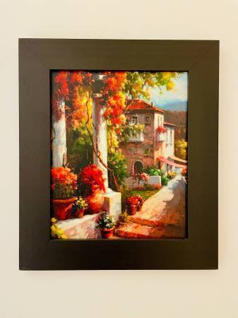 Framed Art Painting Spain 1