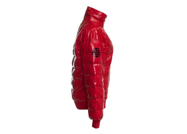 The Voller (Beach Volleyball Co.) Men's Red Puffer Jacket New Sz Large - $99 (mill valley)63471477365889123