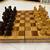 Rare Cuban Chess/Checkers Suitcase Edition W/Hand Made Players 1 thumbnail