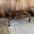 52x39 Geunine Cow Hide Brindle Bench/ Coffee Table / Ottoman Large 2 thumbnail