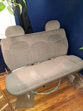 Rear bench seat Astro Van 1