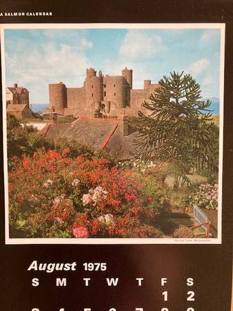 VNTG 1975 Calendar,Johnny Morris-'Sights&Sounds of Britain'.New unused -  general for sale - by owner - craigslist
