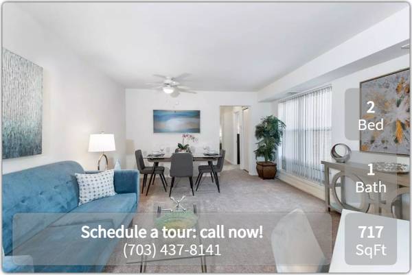 $2,374 / 2br - 717ft2 - Spacious apartments for rent in Herndon! (Herndon)64040027006723120