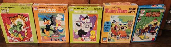 Vintage Puzzles - $50 (Cumming)63470455892355121