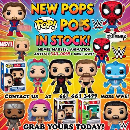 Funko Pop Collectibles for Sale 1