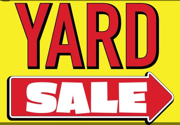COMMUNITY YARD SALE! 1