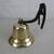 Vintage Brass Dinner/Farm Bell With Horseshoe Mount~Made In Japan 4 thumbnail