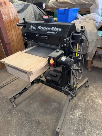 Super max Tools 13 in Combo Brush Drum Sander 1