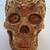 New Gold Design 3D Floral Skull Table Ornamental Art Goth Halloween Gi 1 thumbnail