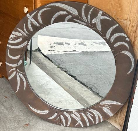 Unique Eucalyptus Relief Mirror 1