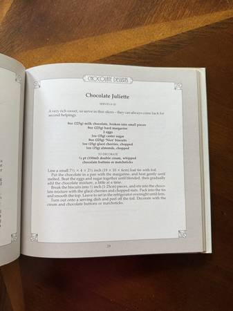 Libro de cocina Chocolate Delights - $12 (Annandale)63471013994369121