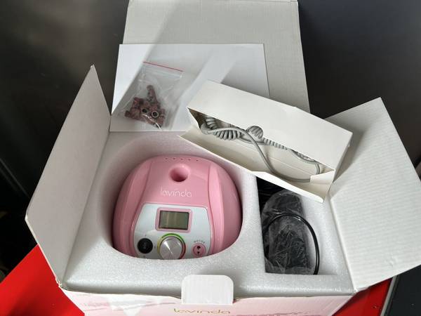 Lavinda Professional Electric Nail File & Drill Machine Pink 1