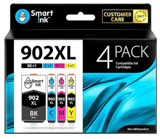 HP 902XL Compatible Smart Ink Cartridges 1