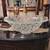 L E Daisy and Button POINT  Clear FLARED PUNCH BOWL 1 thumbnail