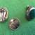 Sterling Silver Clip - On Earrings with Natural Big Malachite Stones 7 thumbnail