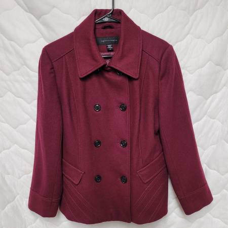 Apostrophe Cabernet Wool Jacket L 1