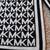 New MICHAEL KORS Black & White Scarf 3 thumbnail