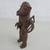 African Tribal Art Hunter & Dog Solid Brass Vtg Sculpture-9 1/4" Tall 4 thumbnail
