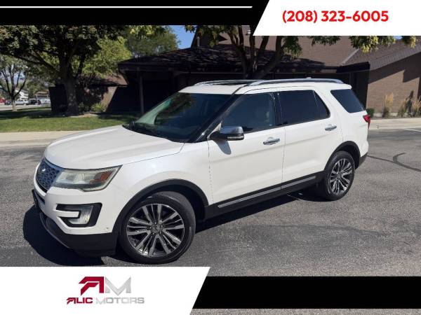 2016 Ford Explorer AWD All Wheel Drive Platinum  4dr SUV SUV 1