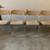 Mid Century MODERN Vintage Folding ITALIAN Chairs, 1970's, Set of 4 13 thumbnail