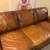 Genuine brown PB leather sofa couch 7 thumbnail