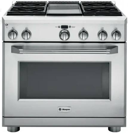 *Open Box* Monogram 36” Dual Fuel Range – 4 Burners / Griddle 1