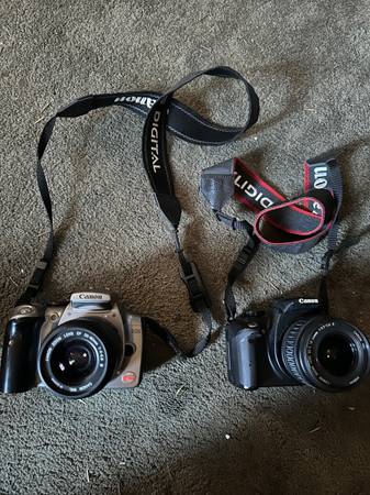 Canon Eos Rebel XT or DS6041 Digital Camera and Lens 1