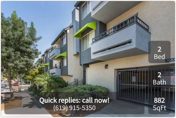 $2,895 / 2br - 882ft2 - Location matters! Discover 2 bed/2 bath in San Diego's core. (San Diego)63657226364673120