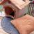 Used- cute "dog house" bed for cat or small dog 3 thumbnail