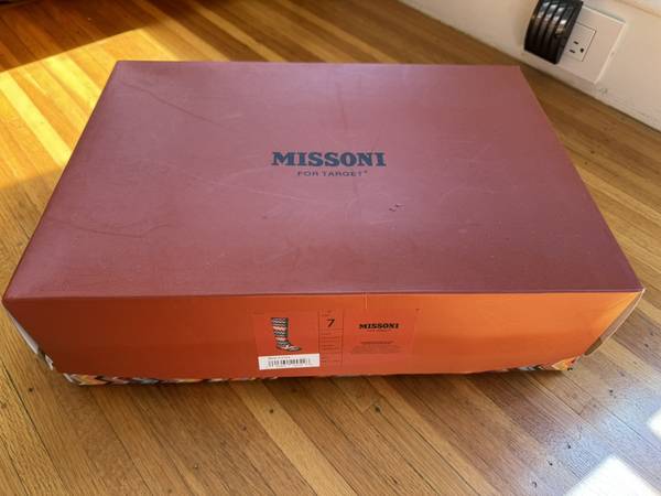Missoni x Target boots US size 7 1