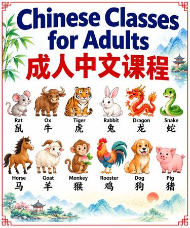 Online Chinese Classes for Adults - Mandarin 1