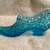 Blue Glass S.D. Soller & Co. Fine Shoes Advertisement Shoe 6 thumbnail