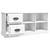vidaXL TV Cabinet White Engineered wood - TV Cabinet..! 5 thumbnail