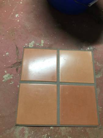 Vintage Armstrong kitchen floor tile 1