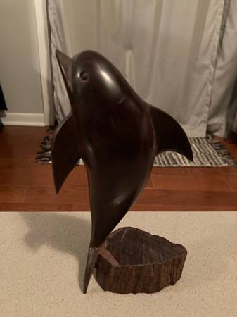 Large Ironwood Jumping Dolphin 1