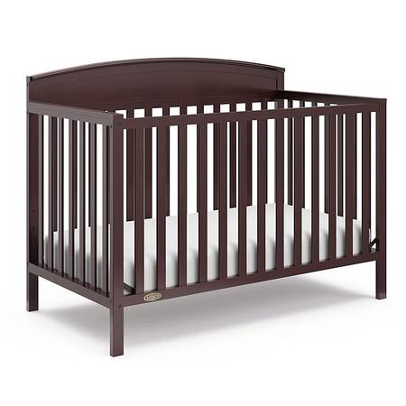 Graco Benton 4-in-1 Convertible Crib (Espresso) 1