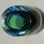 1960s Murano Sommerso Flavio Poli Faceted Green Blue Vase 5 thumbnail
