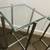 Chrome and Glass Side Tables Milo Baughman Style 5 thumbnail