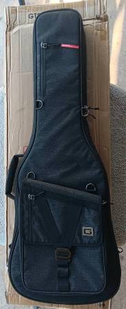 Gator Transit Electric Guitar Gig Bag - Charcoal Black 1