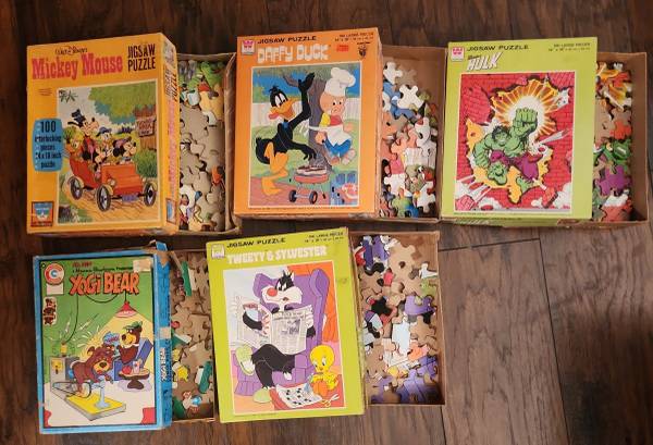 Vintage Puzzles - $50 (Cumming)63470455892355122