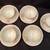 Vintage US Pottery Co Wellsville Semi-Vitreous Porcelain Cups and Sauc 7 thumbnail