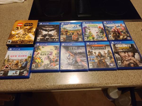 PS 4 Games choose by title 1