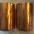 CHRISTMAS Mid Century Ozeline's COPPER Egg Nog Set 4 thumbnail