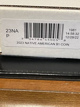 2023 Native American Dollar Rolls 1