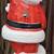 Lighted Blow Mold Santa With List. 43" 5 thumbnail