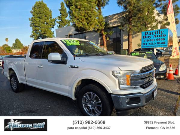 2018 Ford F150 F-150 Super Cab Lariat Pickup 5.0 V8 Clean Title 1